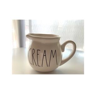 New RAE DUNN ☕️CREAM☕️ Small Pitcher!